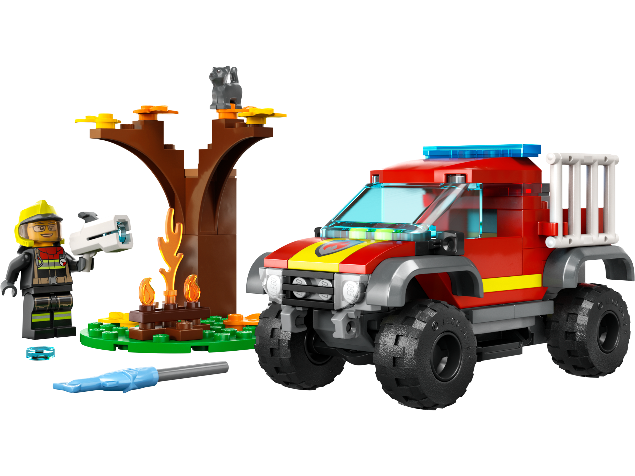 LEGO Fire 4x4 Fire Truck Rescue (60393-1)