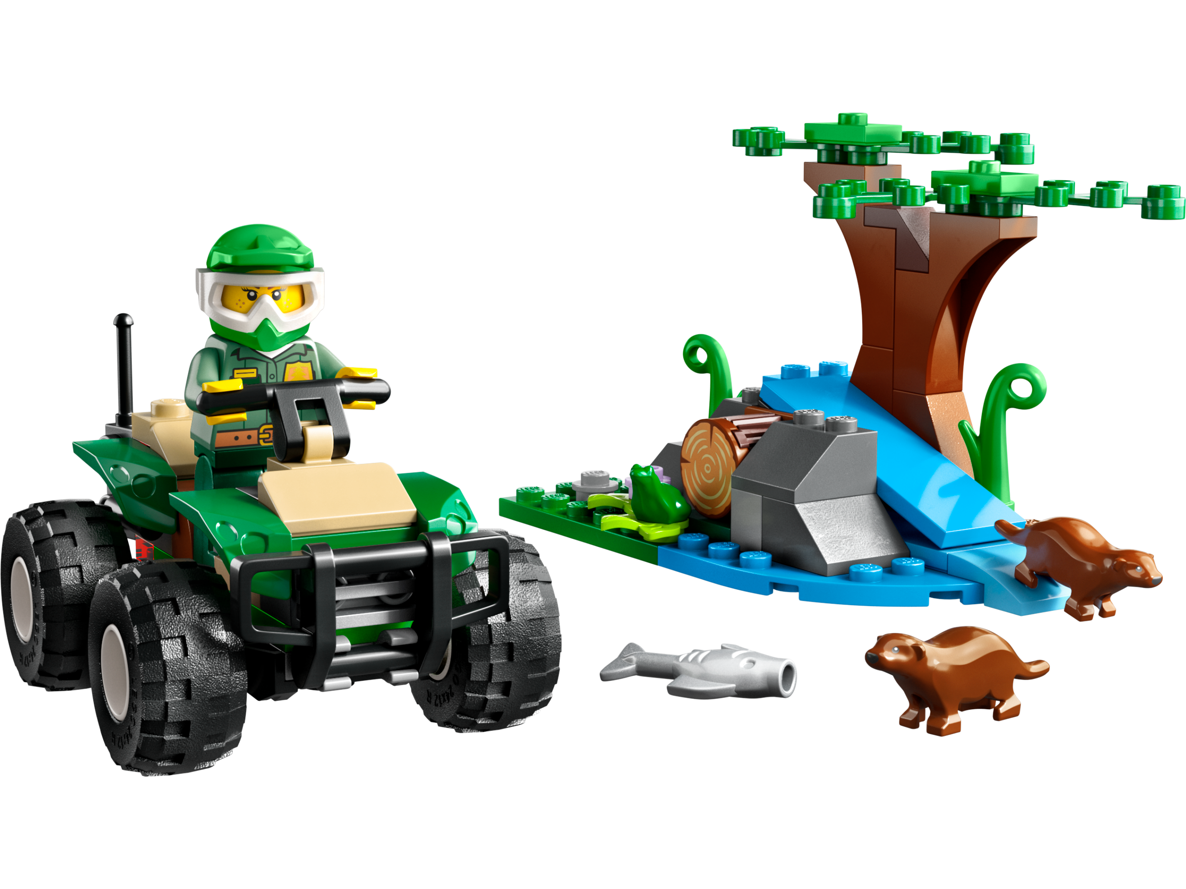 LEGO Off-Road ATV and Otter Habitat (60394-1)
