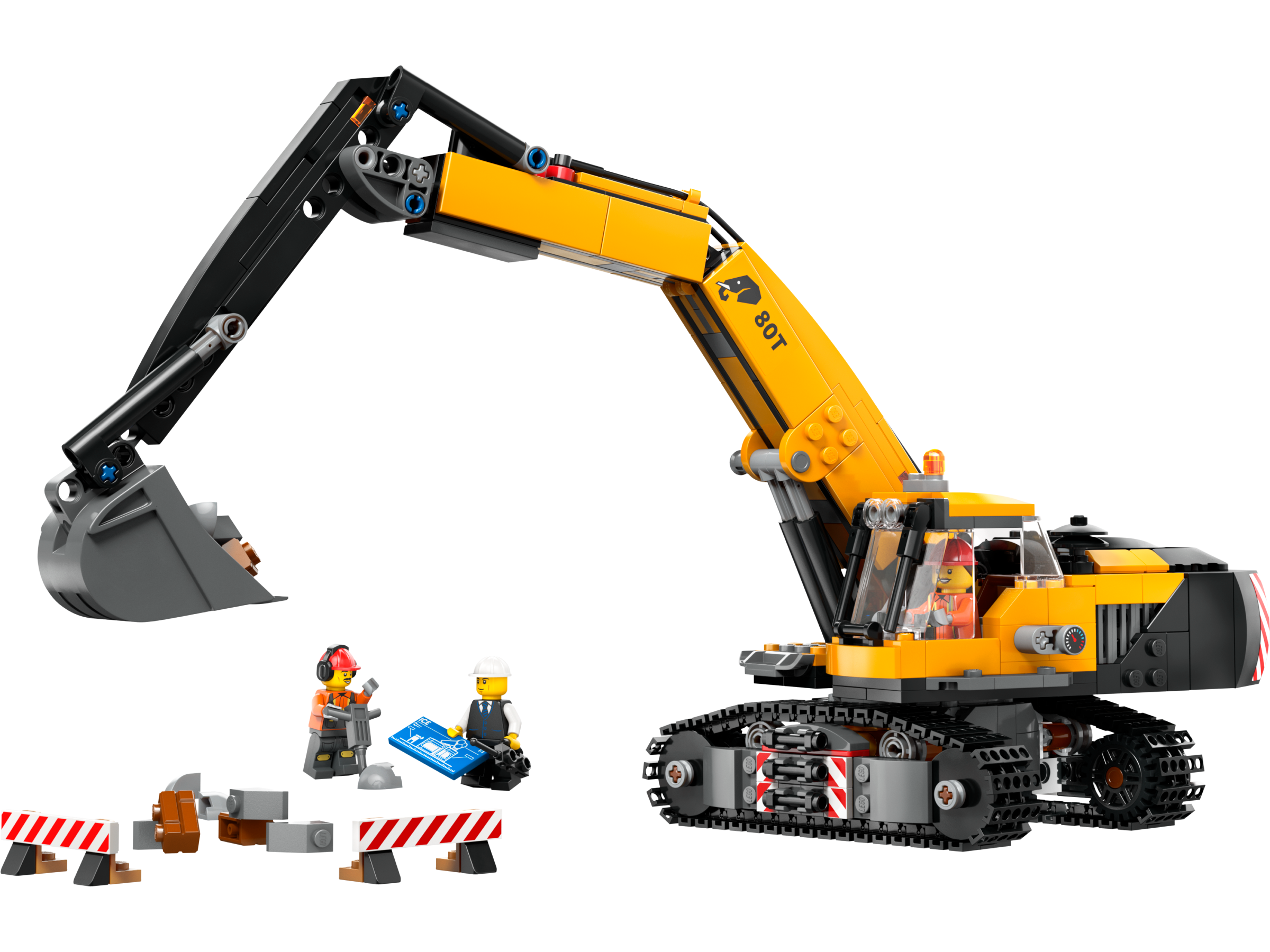 LEGO Construction Yellow Construction Excavator (60420-1)