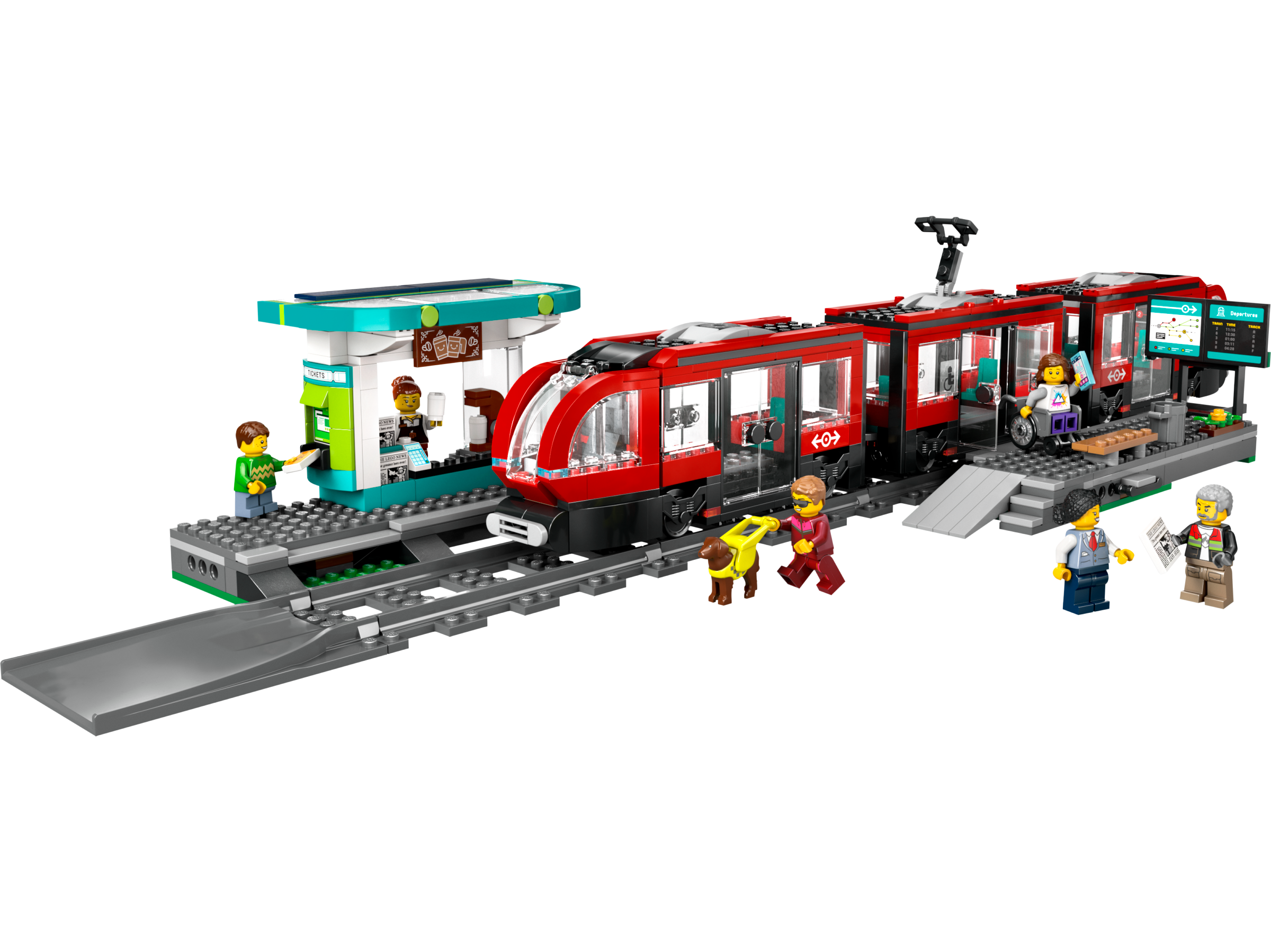 LEGO Trains Downtown Streetcar (60423-1)