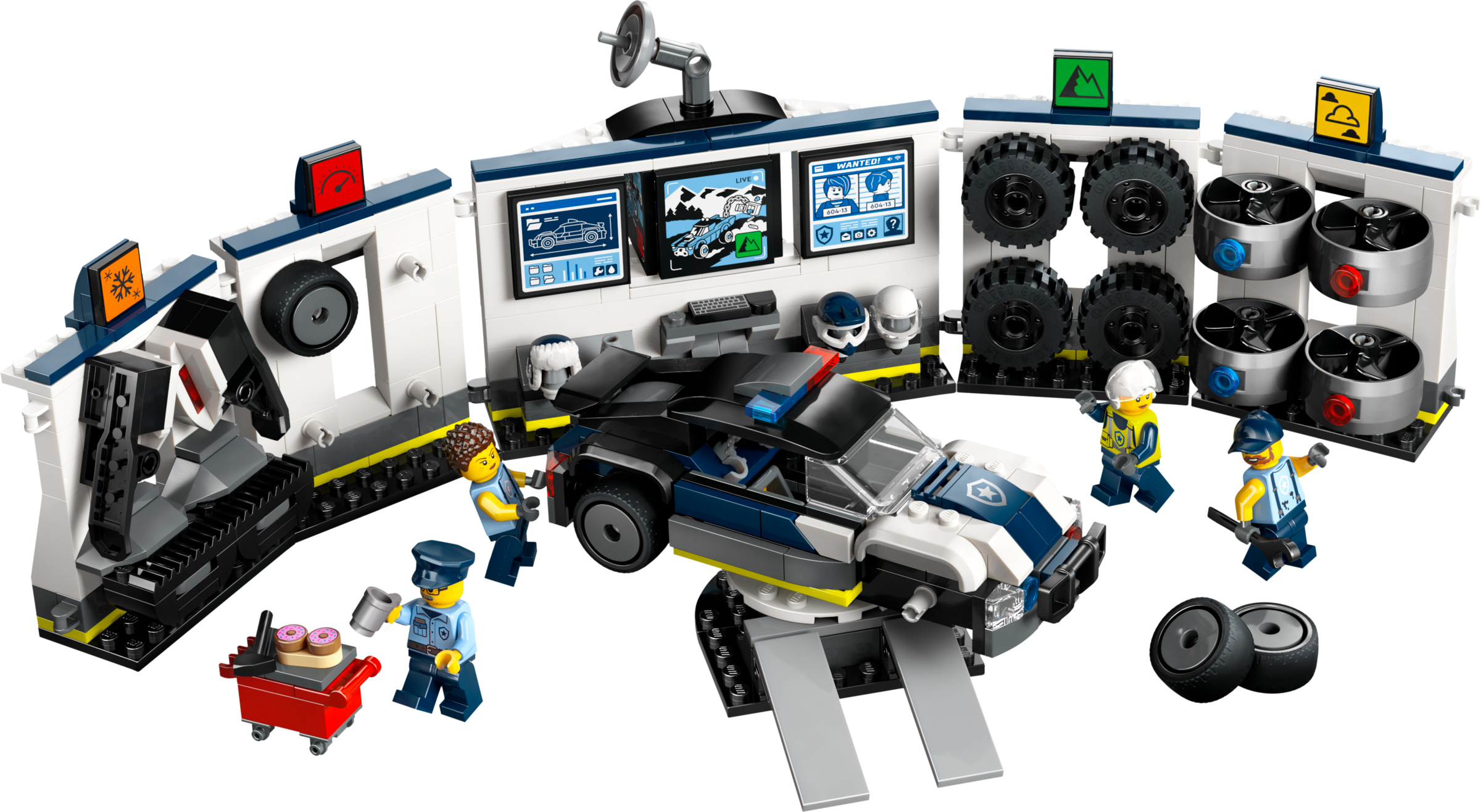 LEGO Police Custom Police Car garage (60457-1)
