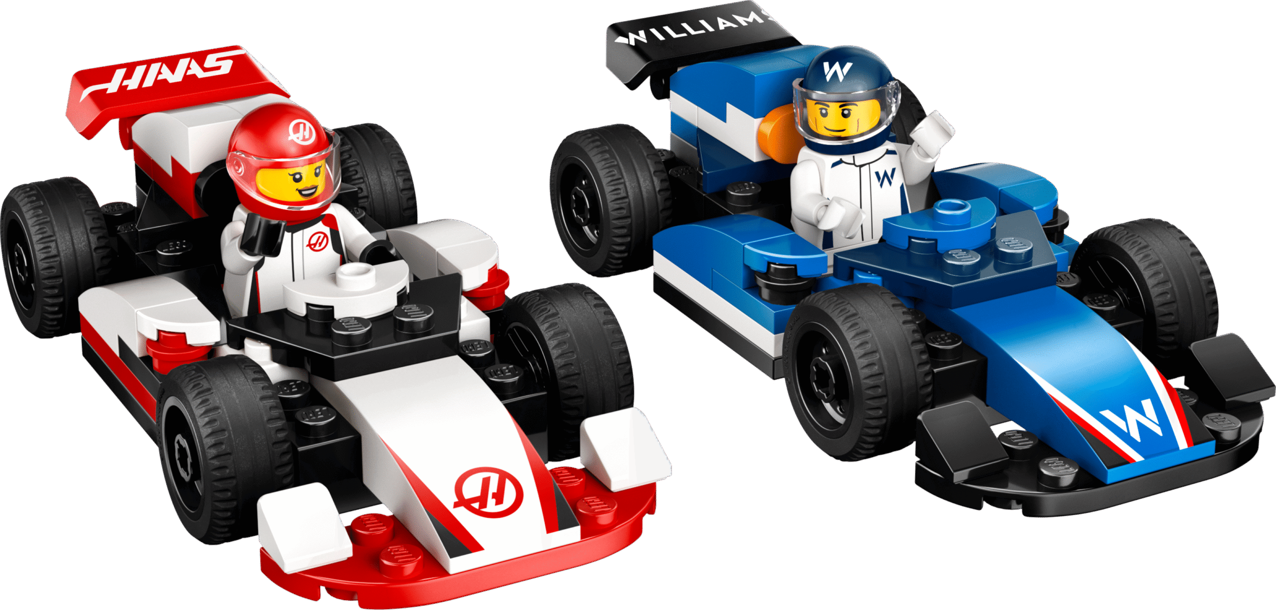 LEGO City F1 Williams Racing & Haas F1 Race Cars (60464-1)