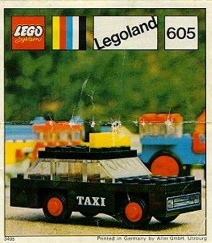 LEGO Vehicle Taxi (605-2)