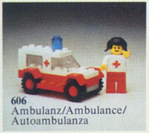 LEGO Classic Town Ambulance (606-1)