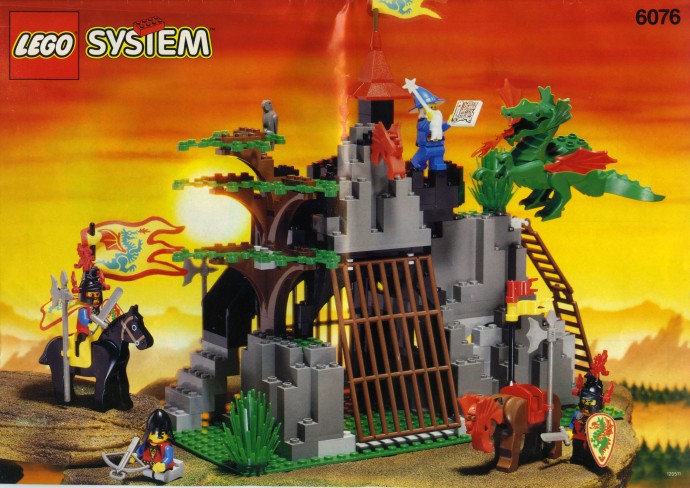 LEGO Dragon Knights Dark Dragon's Den (6076-1)