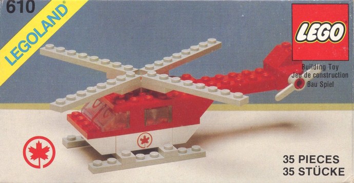 LEGO Airlines Rescue Helicopter (610-2)