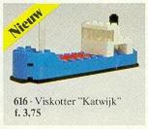 LEGO Harbor Cargo Ship (616-1)