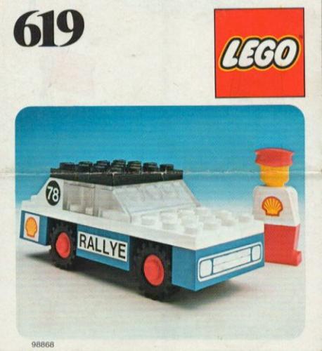 LEGO Vehicle Rally Car (619-1)