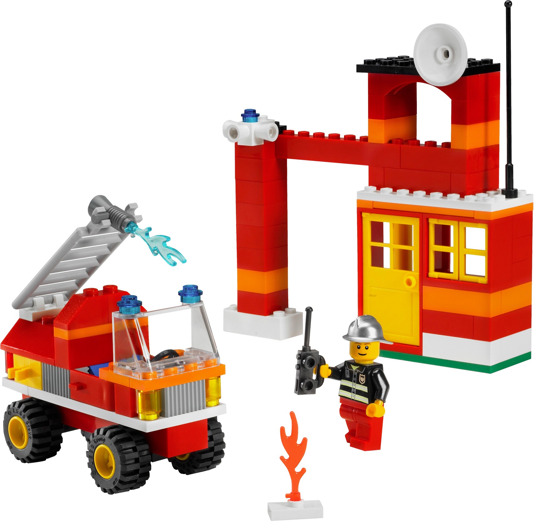 LEGO Bricks & More Fire Fighter Building Set (6191-1)