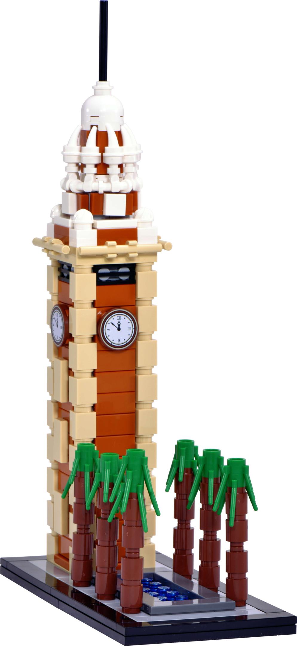 LEGO Cities of Wonders Former Kowloon-Canton Railway Clock Tower (6218773-1)