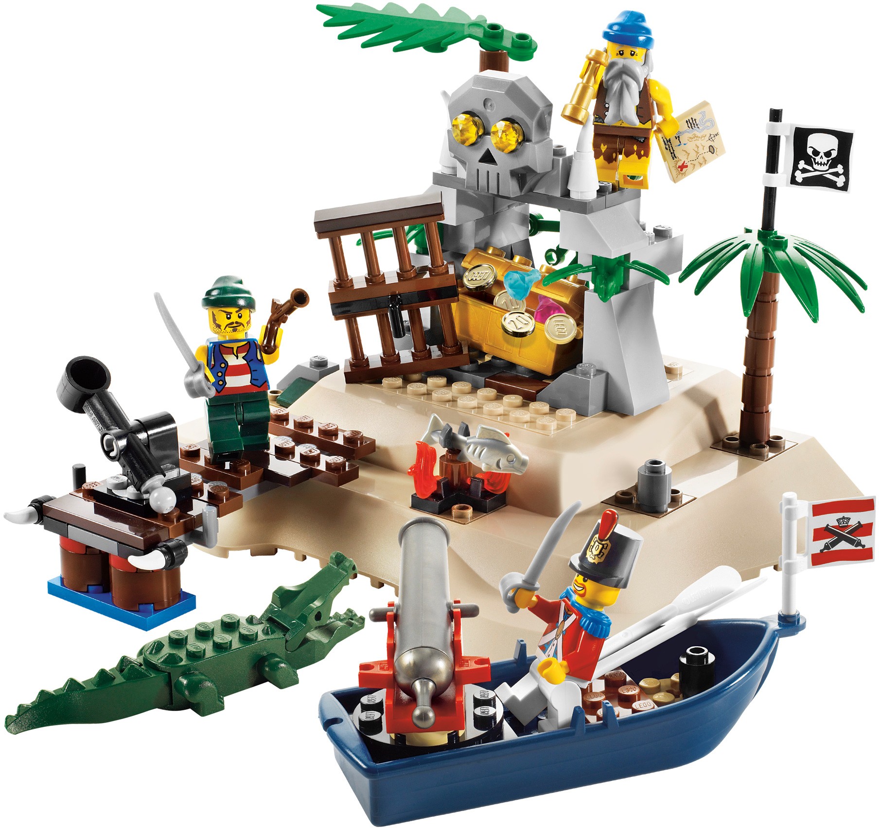 LEGO Pirates II Loot Island (6241-1)