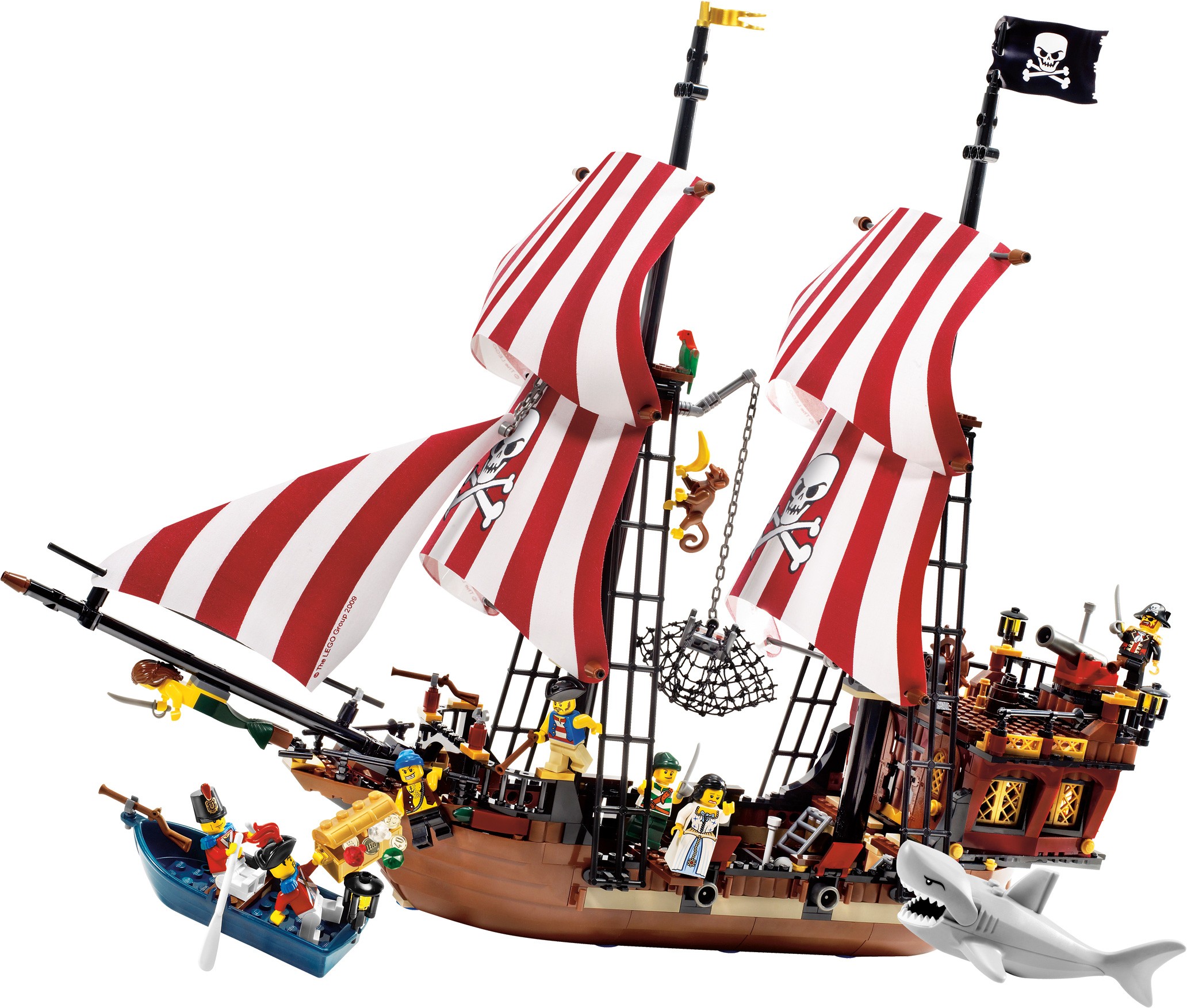 LEGO Pirates II Brickbeard's Bounty (6243-1)