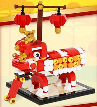 LEGO Chinese Traditional Festivals Lion Dance (6244853-1)
