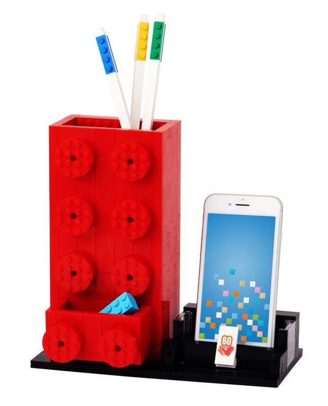 LEGO Promotional 60th Anniversary Red Pencil Pot (6258618-1)