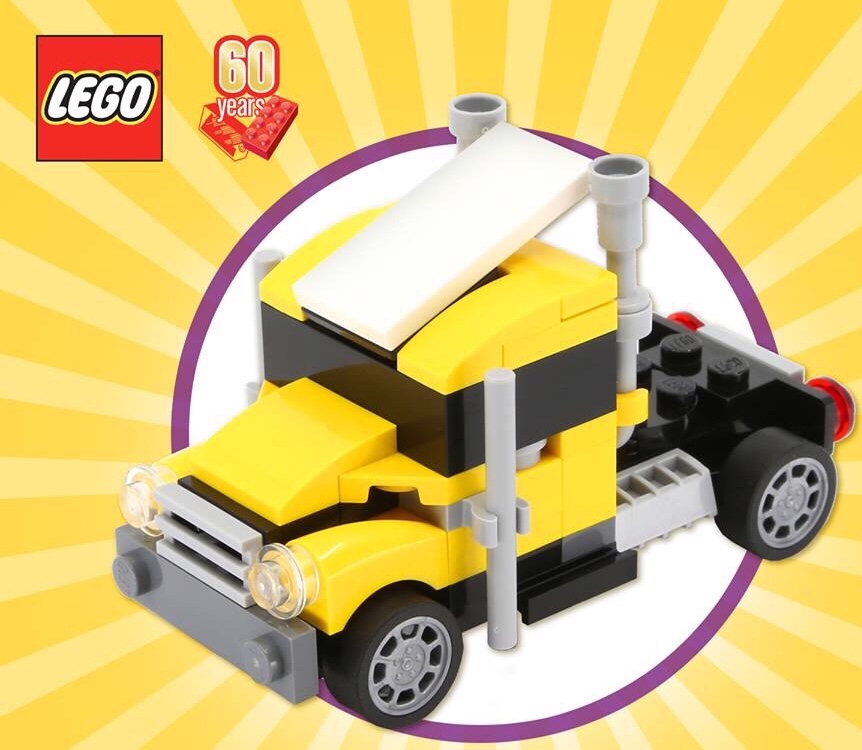 LEGO Promotional 60th Anniversary Classic Truck (6258624-1)