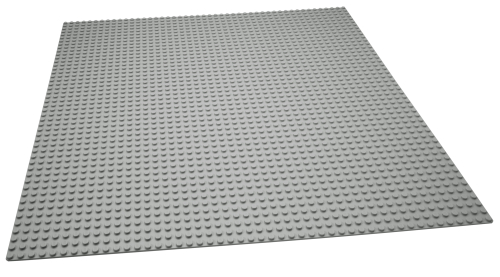 LEGO Supplemental X-Large Building Plate (Light Gray) (628-1)