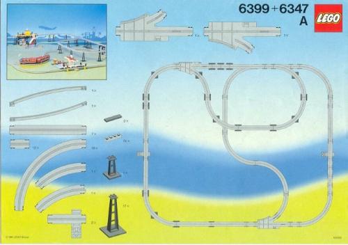 LEGO Classic Town Monorail Accessory Track (6347-1)