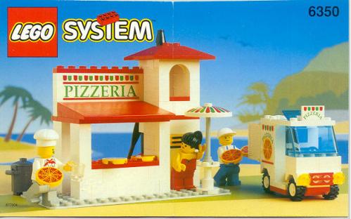 LEGO Classic Town Pizza To Go (6350-1)
