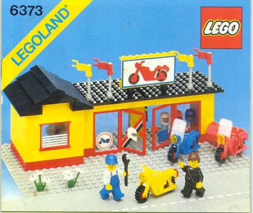 LEGO Classic Town Motorcycle Shop (6373-1)
