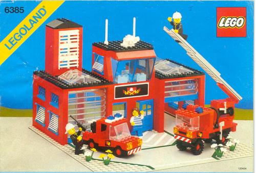 LEGO Classic Town Fire House-I (6385-1)