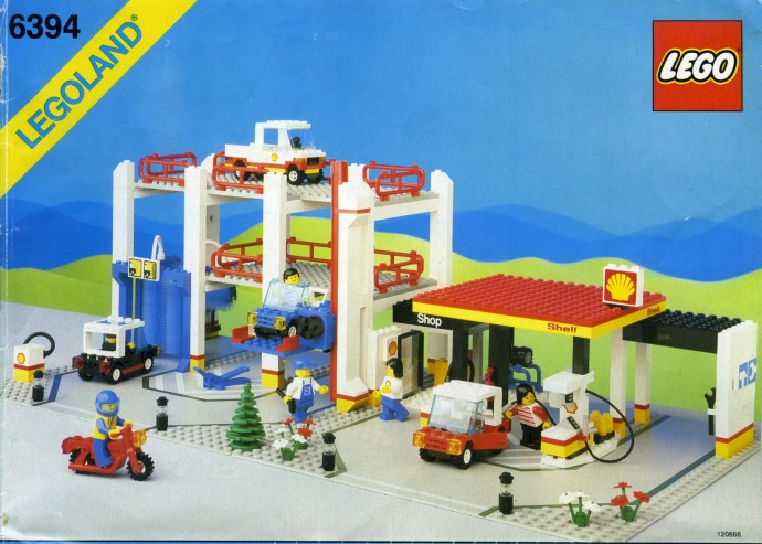 LEGO Classic Town Metro Park & Service Tower (6394-1)