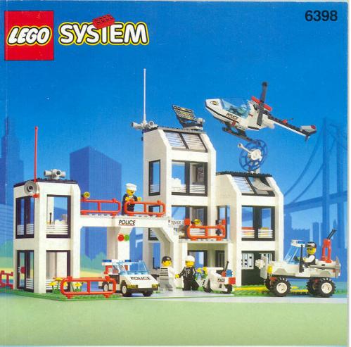 LEGO Classic Town Central Precinct HQ (6398-1)