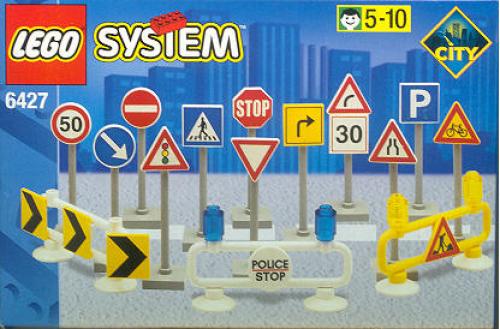 LEGO City Center Road Signs (6427-1)