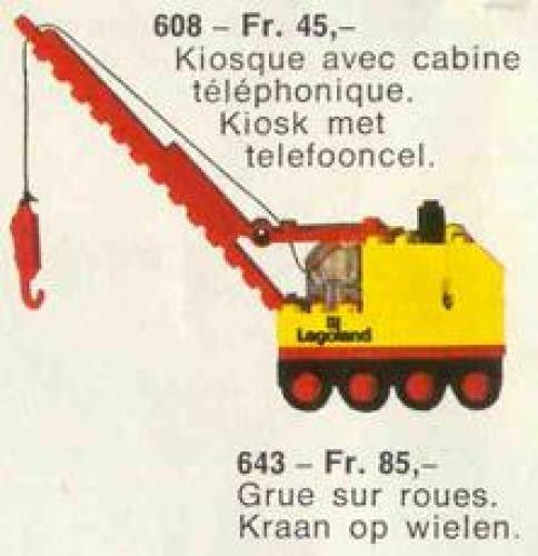 LEGO Construction Mobile Crane (643-2)