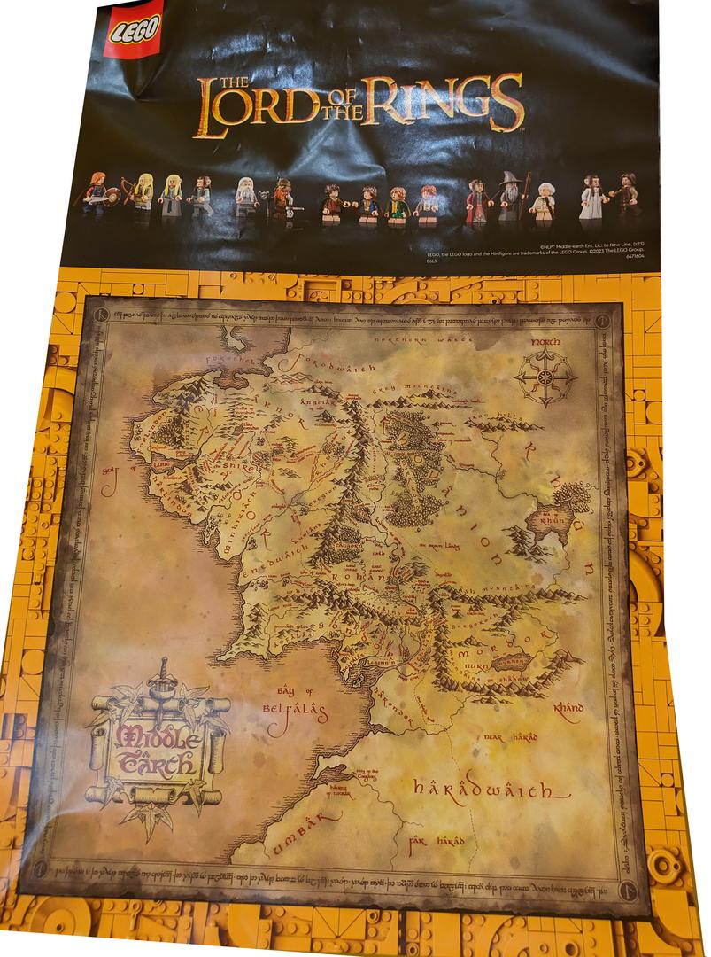 LEGO Posters and Art Prints Lord of the Rings Poster (6471604-1)