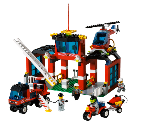LEGO City Center Fire Fighters' HQ (6478-1)