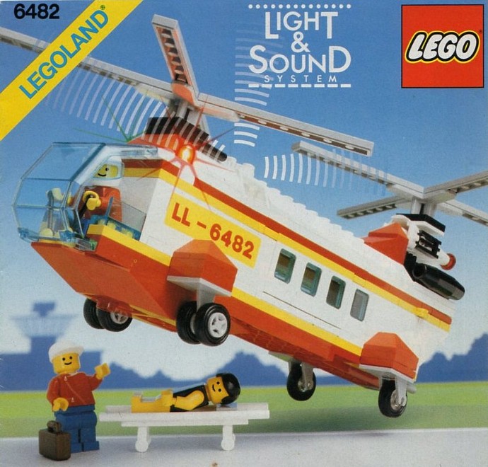 LEGO Classic Town Rescue Helicopter (6482-1)