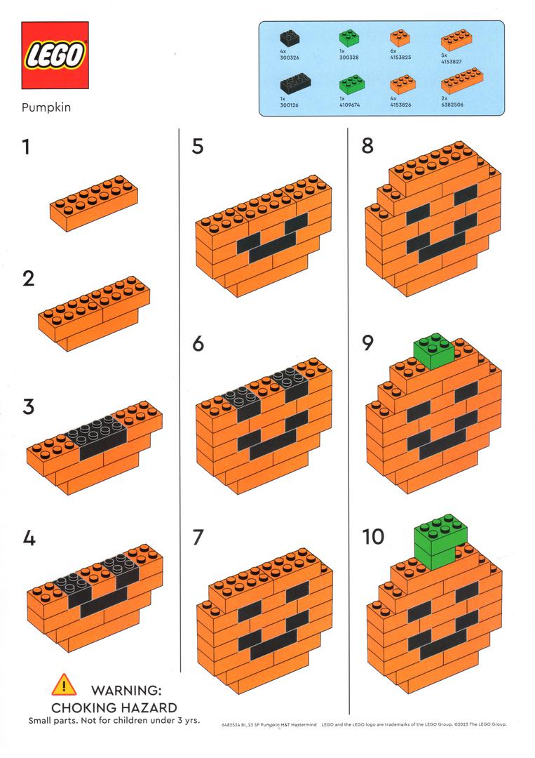 LEGO Halloween Pumpkin (6482524-1)