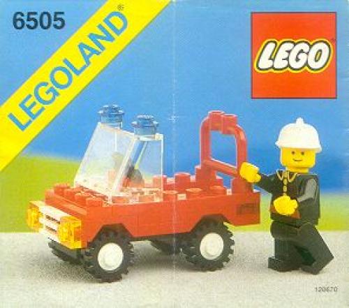 LEGO Classic Town Fire Chief's Car (6505-1)