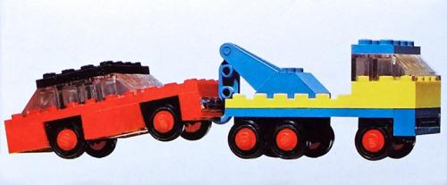 LEGO Vehicle Tow Truck and Car (651-1)