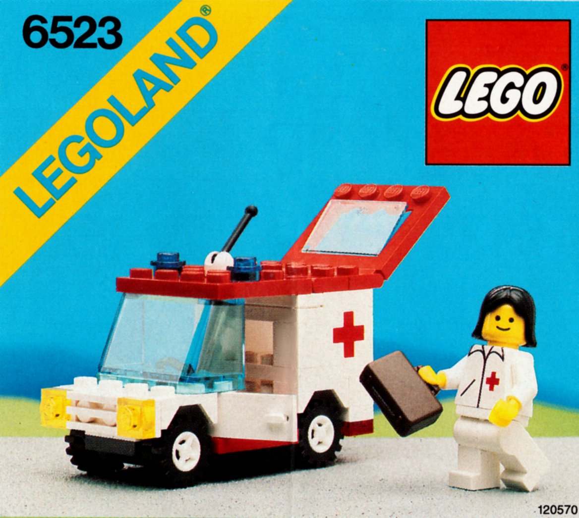 LEGO Classic Town Red Cross (6523-1)