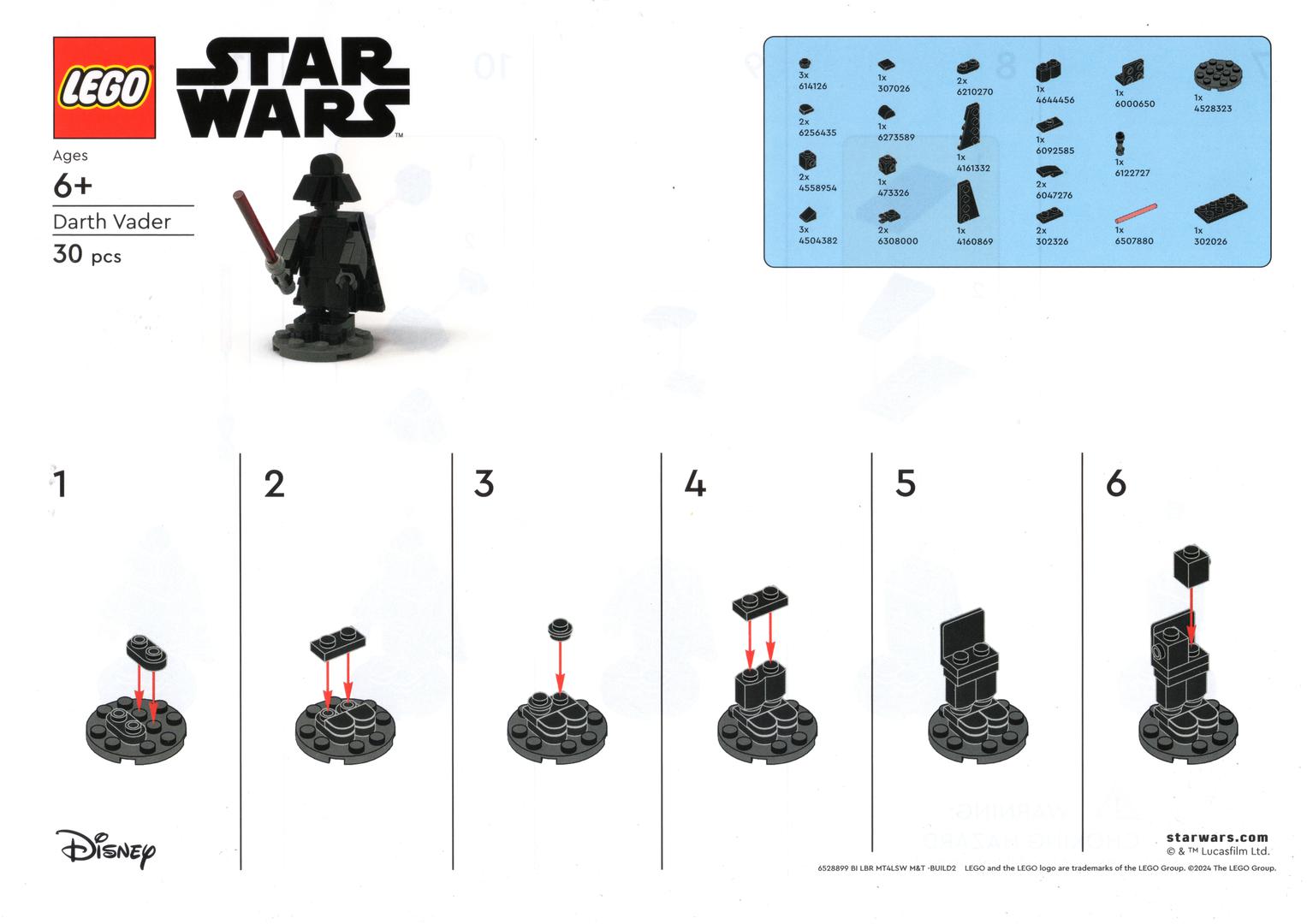 LEGO Star Wars Darth Vader (6528899-1)