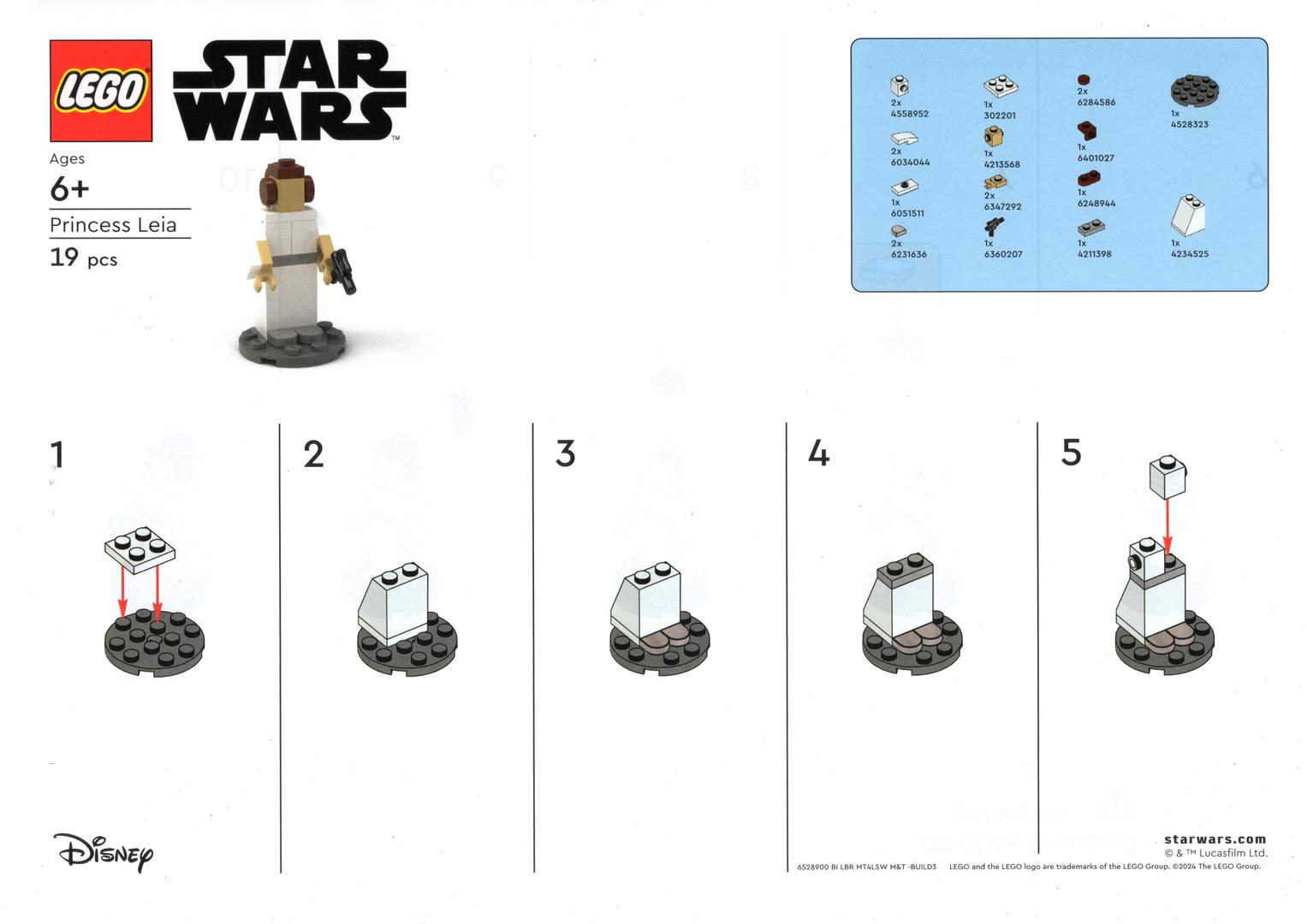 LEGO Star Wars Princess Leia (6528900-1)