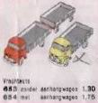 LEGO HO 1:87 Vehicles 1:87 Mercedes Flatbed Truck (653-2)