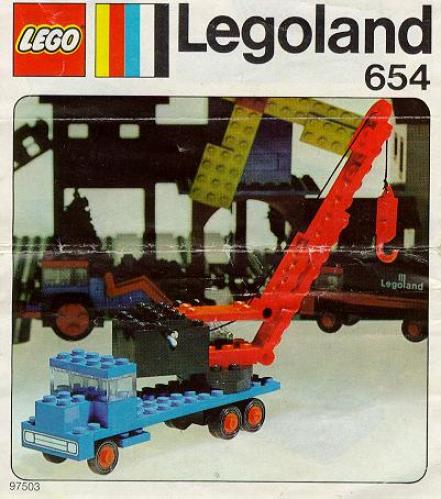 LEGO Construction Crane Lorry (654-1)