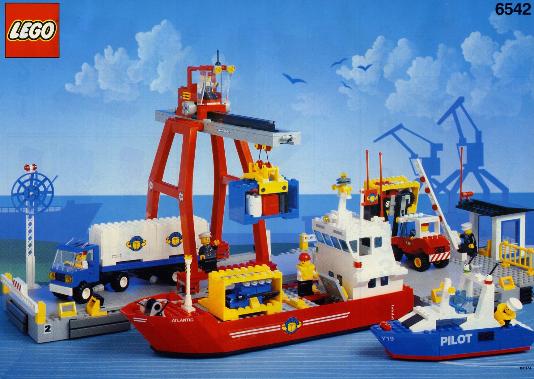 LEGO Classic Town Launch & Load Seaport (6542-1)