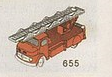 LEGO HO 1:87 Vehicles 1:87 Mercedes Fire Truck (655-2)