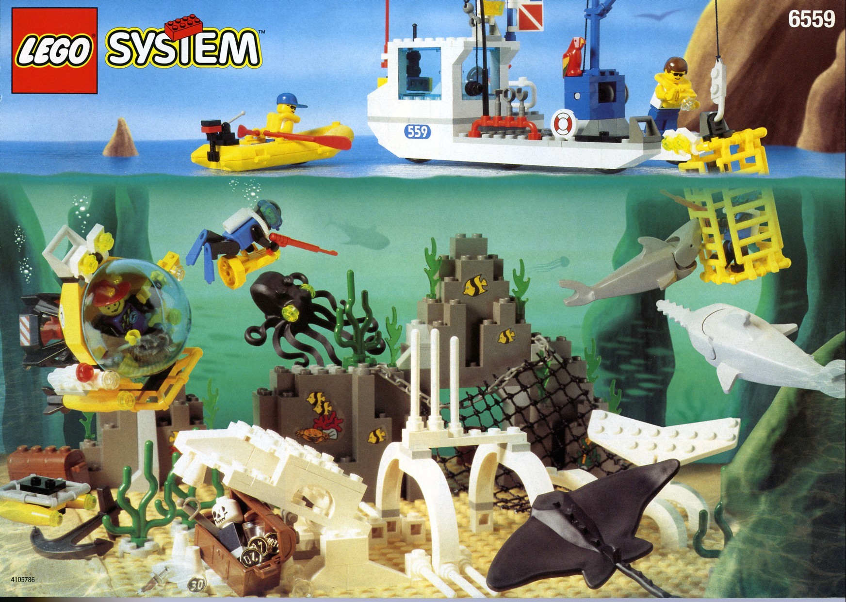 LEGO Divers Deep Sea Bounty (6559-1)