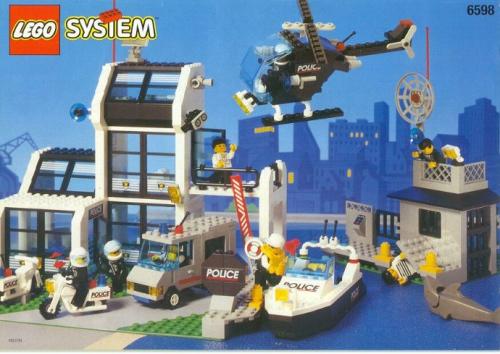 LEGO Classic Town Metro PD Station (6598-1)