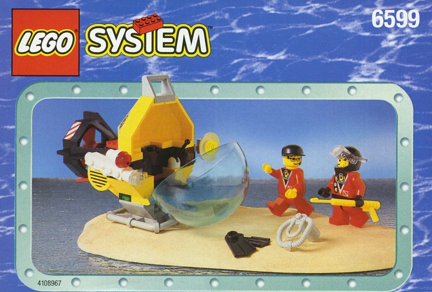 LEGO Divers Shark Attack (6599-1)