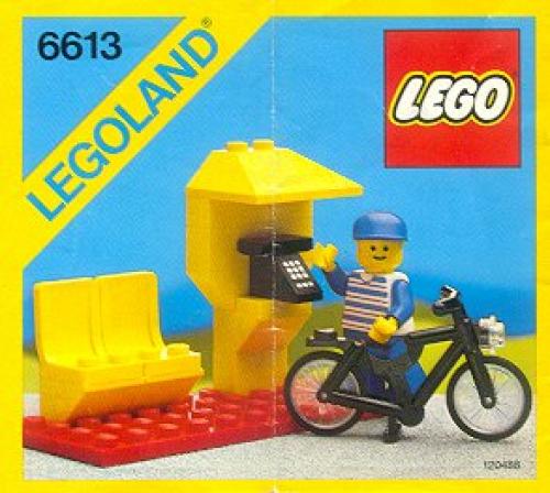 LEGO Classic Town Telephone Booth (6613-1)