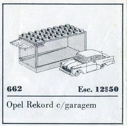 LEGO HO 1:87 Vehicles 1:87 Opel Rekord (662-2)