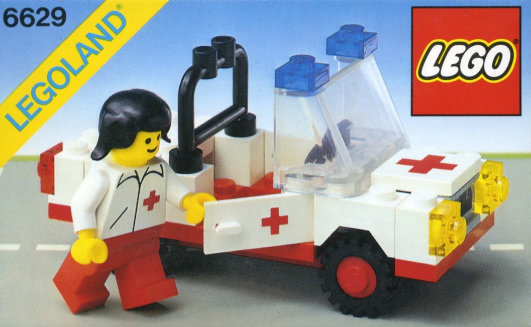 LEGO Classic Town Ambulance (6629-1)