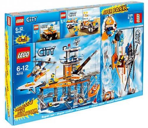 LEGO Coast Guard City Coast Guard Super Pack 4 in 1 (66290-1)