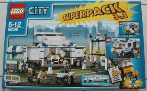 LEGO Police City Super Pack 3 in 1 (66305-1)