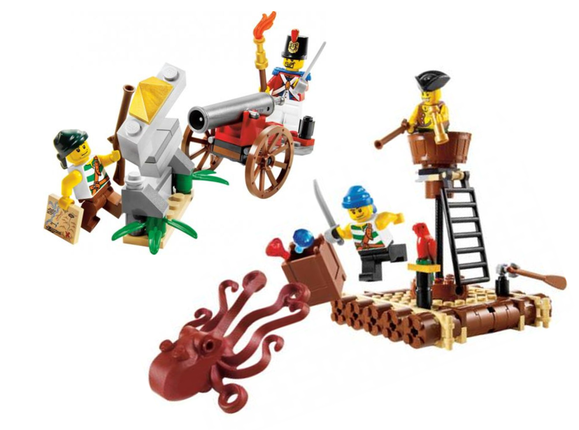 LEGO Pirates II Pirates Value Pack (66309-1)